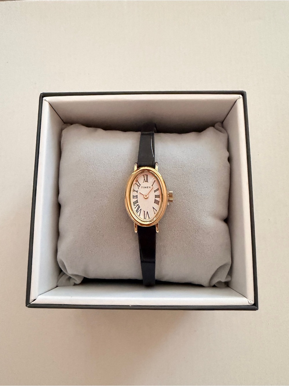 Timex Cavatina 19mm Leather Strap Watch